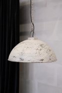 Fabriklampe Vintage \'Thormann\' - Antik Weiß