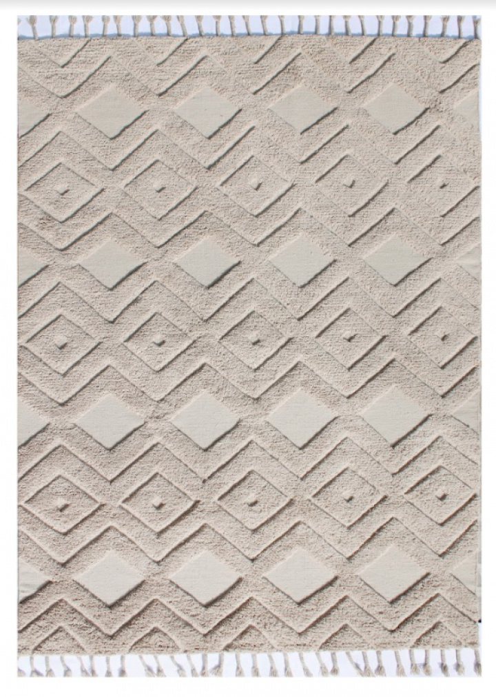 Teppich \'Vernazza\' 200x300 - Grau in der Gruppe Einrichtung / Teppiche / Wollteppiche bei Reforma (rug01-200x300)